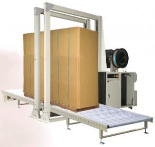 侧式双带打包机-穿剑式栈板捆包机-pp带打包机修理