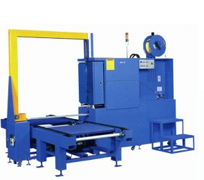 侧式穿剑打带机-栈板打包机-自动栈板穿剑式打包机