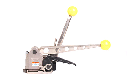 免扣钢带打包机SMK-2513打包机收紧轮