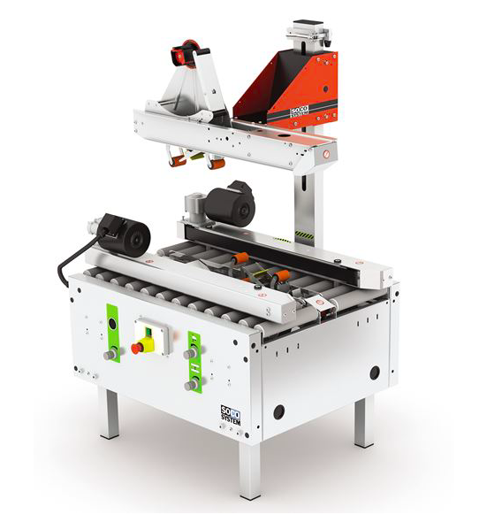 丹麦进口SOCO封箱机  左右传动封箱机维修保养皮带更换