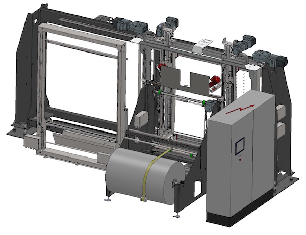 TENTOMA 水平冷拉伸套膜机