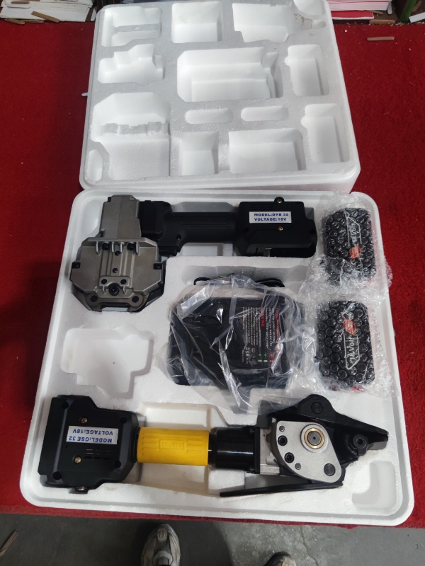 电动钢带咬扣机DYB32-电动钢带拉紧机GSE-32-打包机扭簧