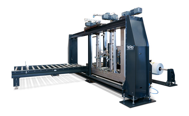 丹麦TENTOMA水平冷拉伸套膜机