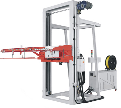 托盘水平打包机-全自动无人化打包机-台州捆扎机