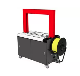 MT-0860A铁弓架+无动力辊筒桌面捆包机